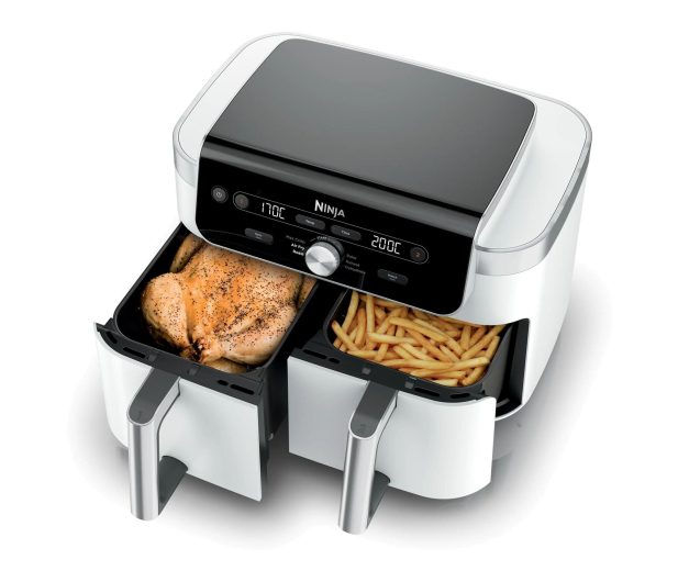 Ninja Air Fryer DZ901EUWH z podwójnym koszem biały - 1604097 - zdjęcie 4